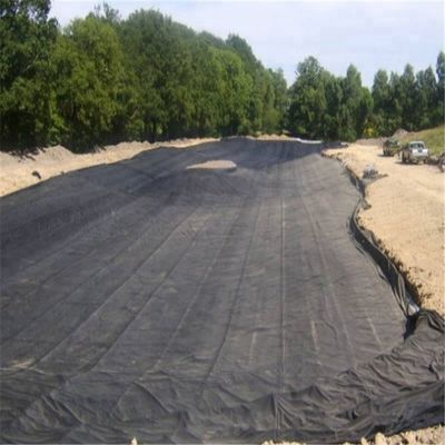 Geomembrana de plástico de HDPE preto de 2 mm de espessura para aquicultura