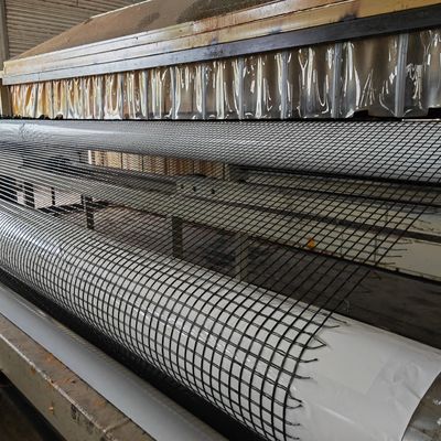 Melhor Poliéster Bi-Axial Geogrid com padrão ISO e largura de 1m-6m no melhor