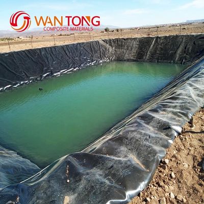 GB/ASTM GRI-GM13 Geomembrana de HDPE padrão para aquicultura UV