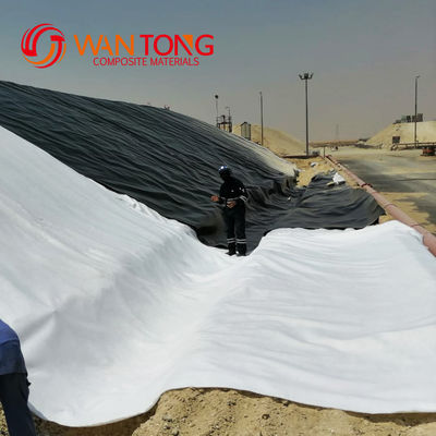 GB/ASTM GRI-GM13 Geomembrana de HDPE padrão para aquicultura UV