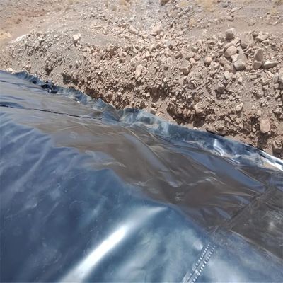 Tanques circulares de geomembrana de HDPE resistentes a produtos químicos para estilo de design chinês