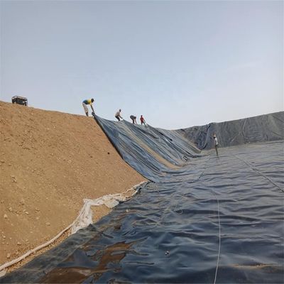 Tanques circulares de geomembrana de HDPE resistentes a produtos químicos para estilo de design chinês