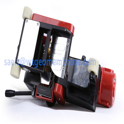 Máquina de Soldadura de Geomembrana por Ultrassonografia Portátil 1 mm HDPE Material Plástico de Queda Quente