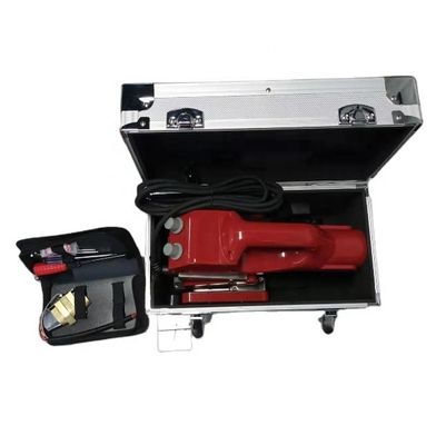 Máquina de soldadura por geomembrana de 800W para solda de espessura 0,2-1,5 mm e peso KG 9 KG