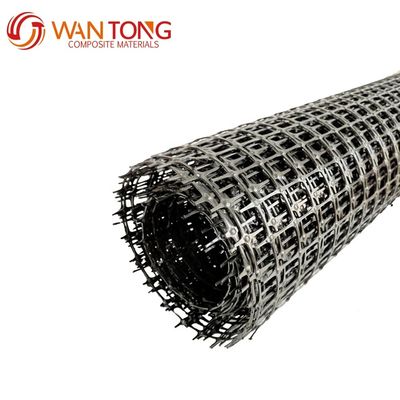 Reforço de estradas Geogrid de plástico biaxial 40-40kn para malha de estradas na construção