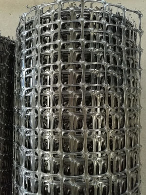 Reforço de estradas Geogrid de plástico biaxial 40-40kn para malha de estradas na construção