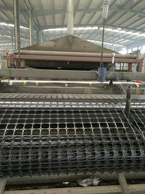 Reforço de estradas Geogrid de plástico biaxial 40-40kn para malha de estradas na construção