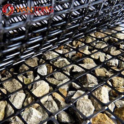 Estrada de reforço Venda de plástico bi-axial de geogrid para construção civil