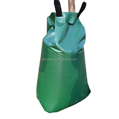 Saco de gotejamento de água de liberação lenta de tamanho 100L e mais para irrigação verde de árvores recém-plantadas