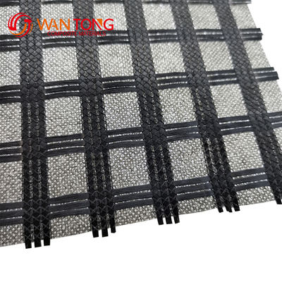 Reforço de estradas Geotextil não tecido para animais de estimação Composto PP Plástico 25kn Biassia Geogrid