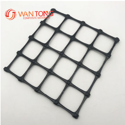 Reforço de estradas Geotextil não tecido para animais de estimação Composto PP Plástico 25kn Biassia Geogrid