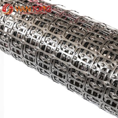Resistência à tração 40/40kn Polipropileno Geogrid plástico Biassal PP Geogrid para inspecção no local
