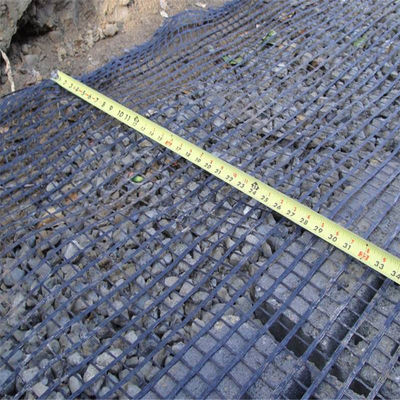 80-80 PET Geogrid para solidificação do solo e formação no local