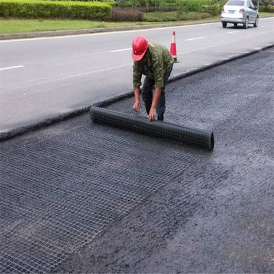 80-80 PET Geogrid para solidificação do solo e formação no local