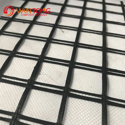 Muralha de retenção de solo reforçada em geogrid de fibra de vidro padrão ISO para instalação no local