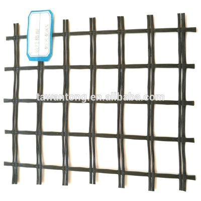 Muralha de retenção de solo reforçada em geogrid de fibra de vidro padrão ISO para instalação no local