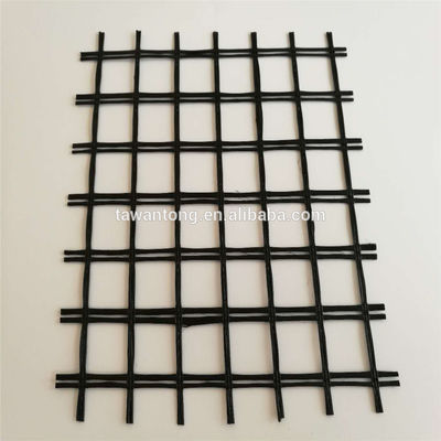 Muralha de retenção de solo reforçada em geogrid de fibra de vidro padrão ISO para instalação no local