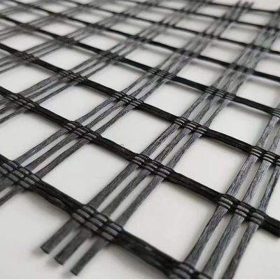 Estradas de construção de fibra de vidro Geogrid com espessura de 0,2 mm-4 mm