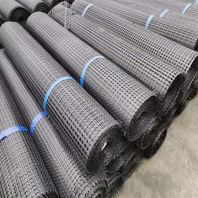 1-6m Largura Biassal PP Polipropileno Geogrid Geotextil composto não tecido para base de estrada