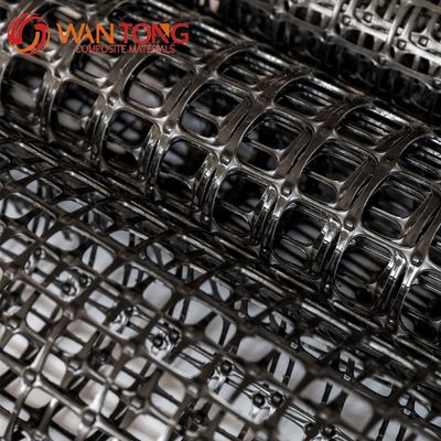 1-6m Largura Biassal PP Polipropileno Geogrid Geotextil composto não tecido para base de estrada