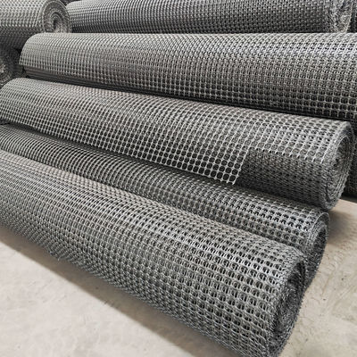 Instalação no local Alta resistência 30kN/m PP Biassal Geogrid para estabilização da estrada