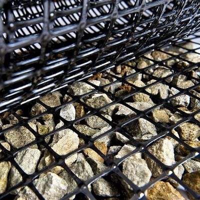Serviço de inspecção no local das redes geológicas de plástico utilizadas em pavimentadores de concreto de 30/30 kn
