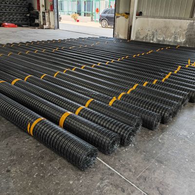 Serviço de inspecção no local das redes geológicas de plástico utilizadas em pavimentadores de concreto de 30/30 kn