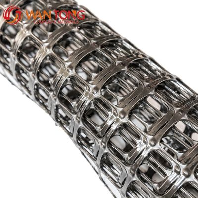 Grelha geográfica biaxial de plástico de 20 kn-20 kn para estabilização do solo/estabilização reforçada da encosta da estrada