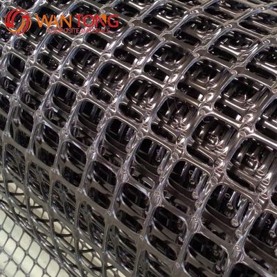 Estrada Rodoviária Polipropileno Geogrid 50m comprimento e durável para projetos de construção