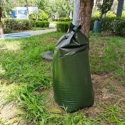 Saco de irrigação de árvores PE de liberação lenta com alta dureza de superfície 250-3500 gramas