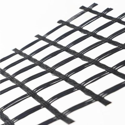 Grelha geográfica biaxial de poliéster com malha de certificação CE/ISO9001 Tamanho 25mm*25mm