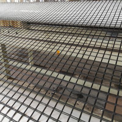 Grelha geográfica biaxial de poliéster com malha de certificação CE/ISO9001 Tamanho 25mm*25mm