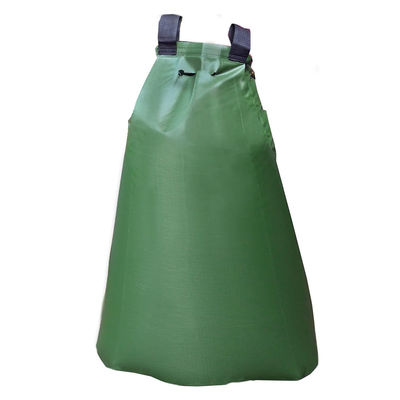 Saco de irrigação por gotejamento de árvores de telhado de PVC de capacidade de 75L para árvores de 650g