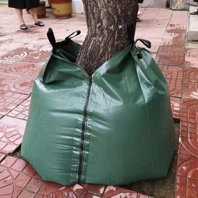 Sacos de irrigação de árvores de 20 galões Sacos pesados de gatos para irrigação por gotejamento de liberação lenta